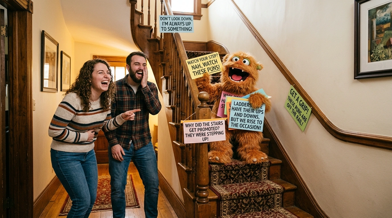 Dad Jokes About Stairs