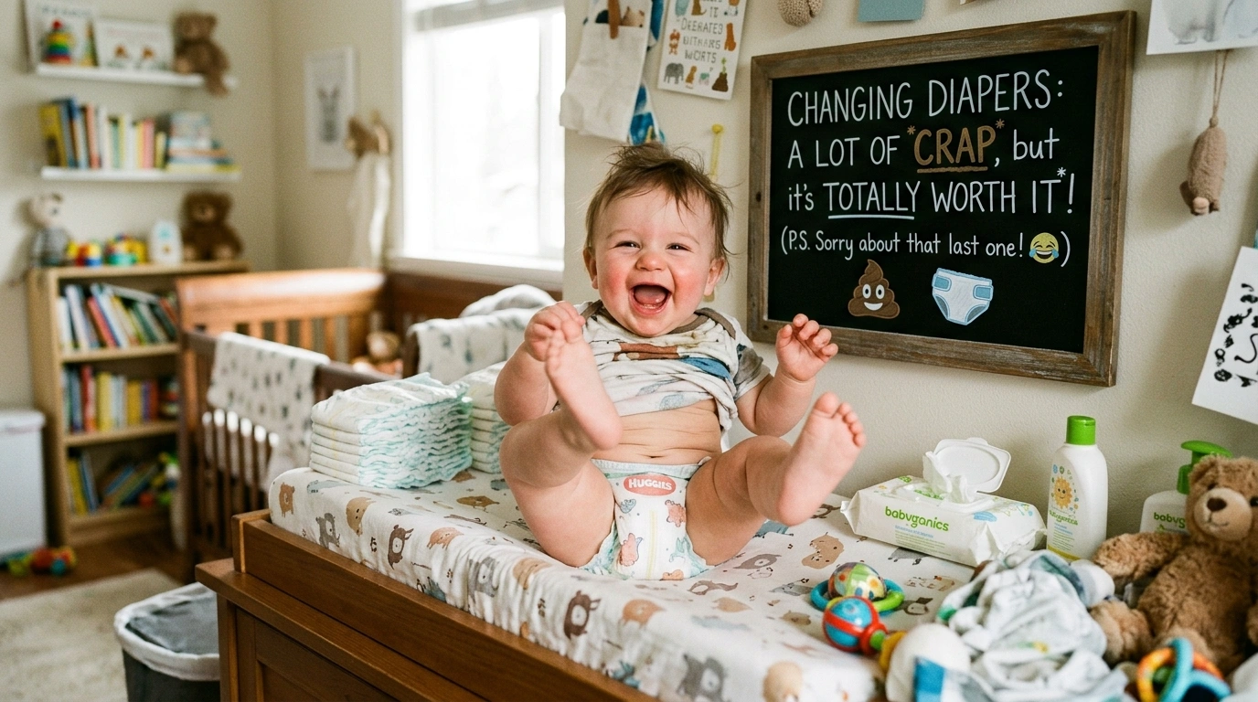 Diaper Puns One Liners