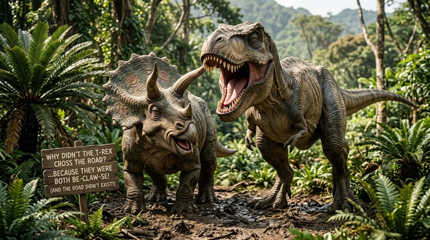 Dinosaur Jokes for Adults
