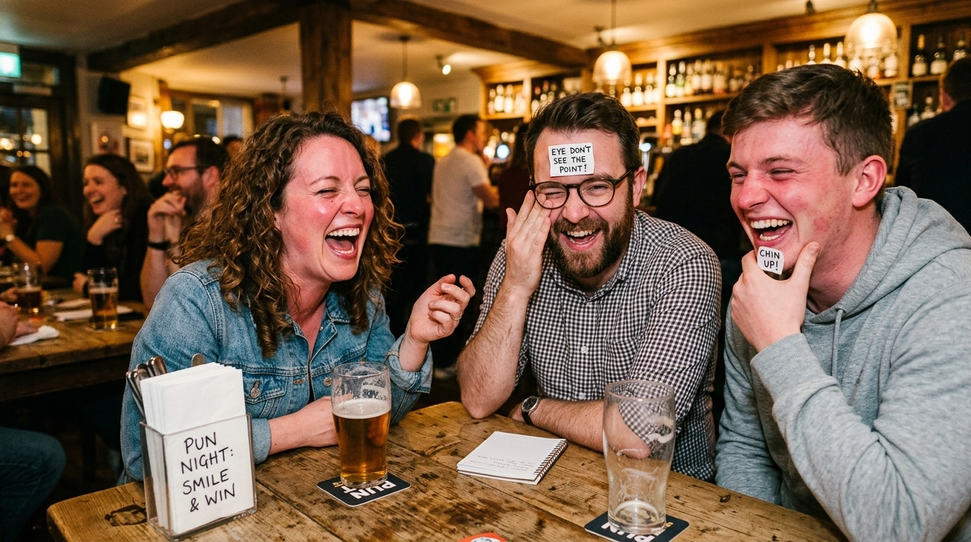 Facial Puns One Liners