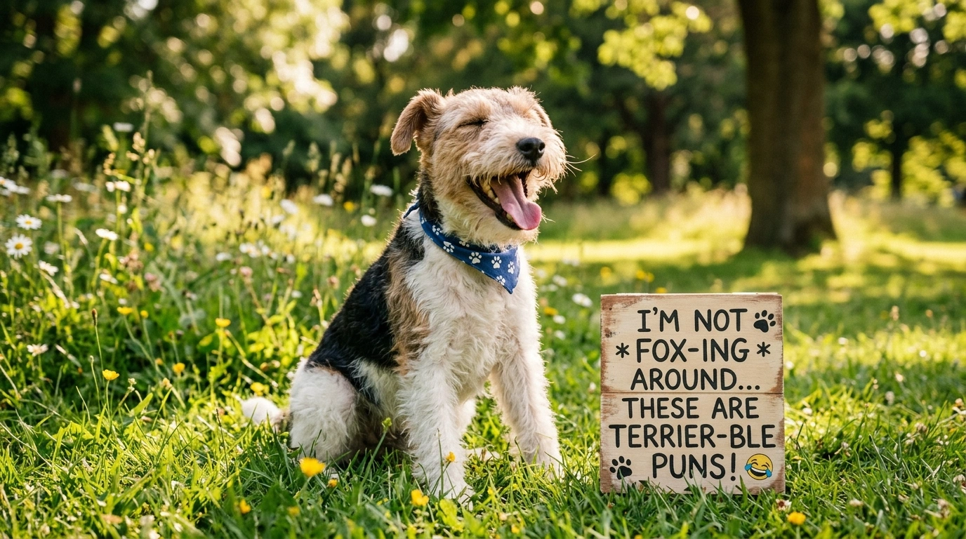 Fox Terrier Puns One Liners