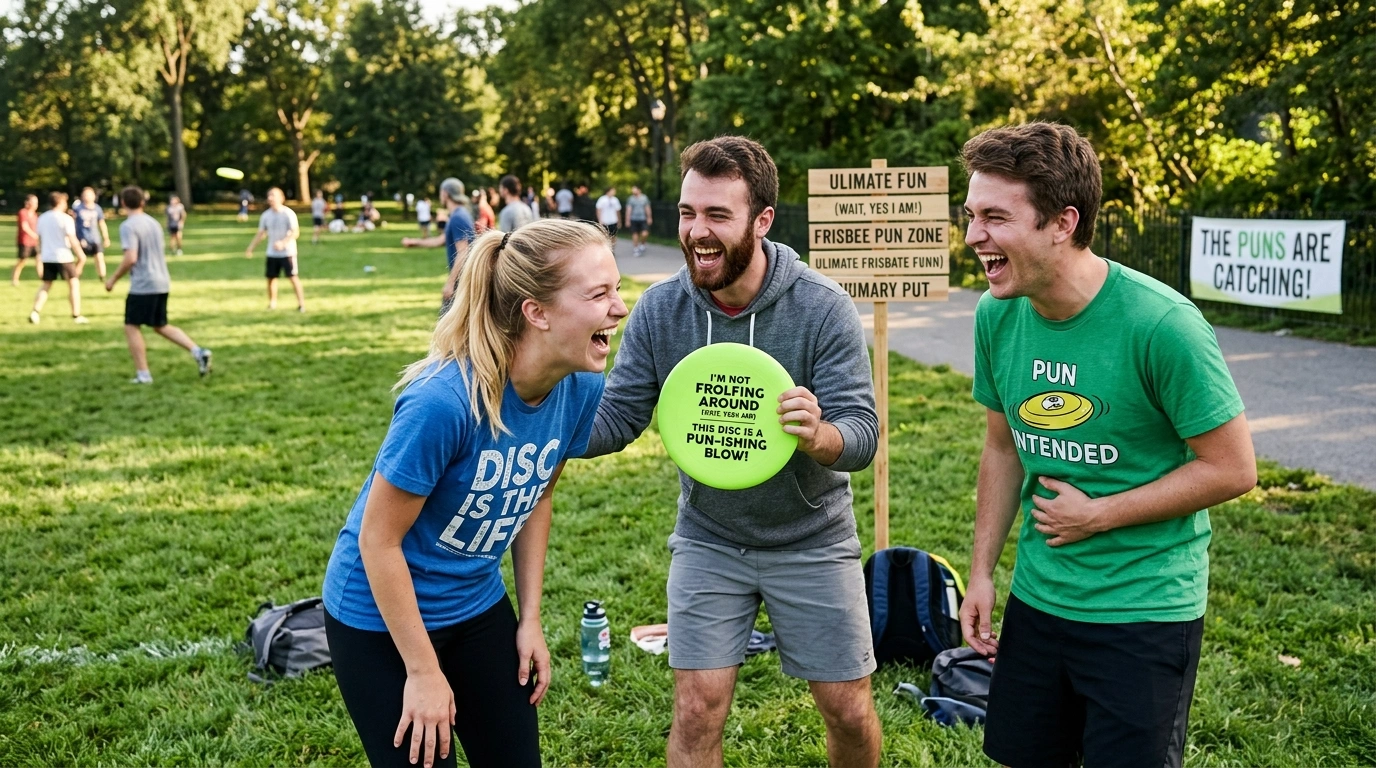 Frisbee Puns Dirty