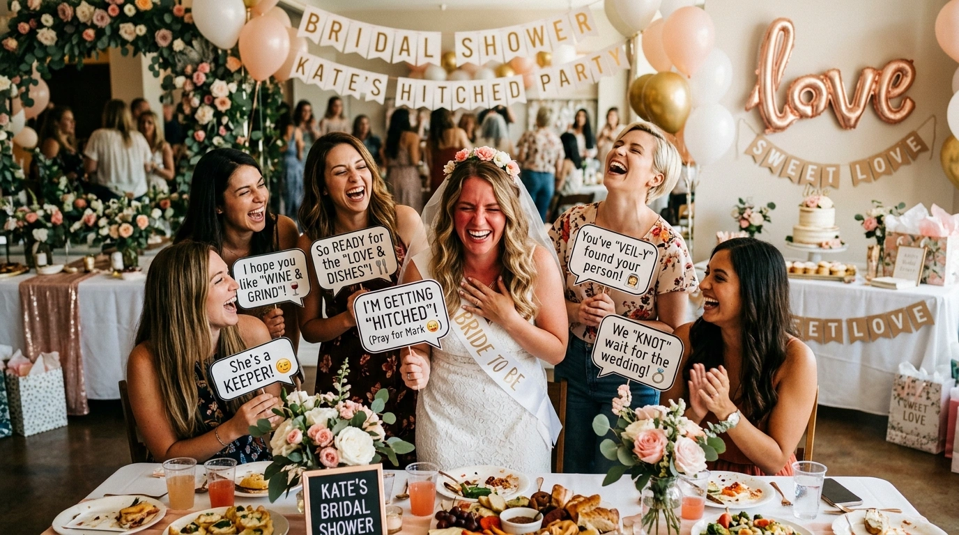 Funny Bridal Shower Puns