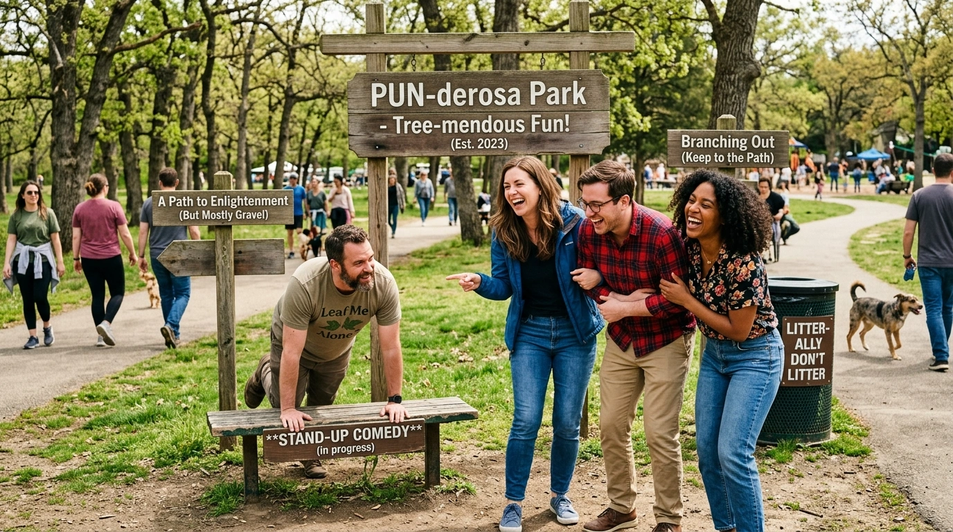 Funny Park Puns