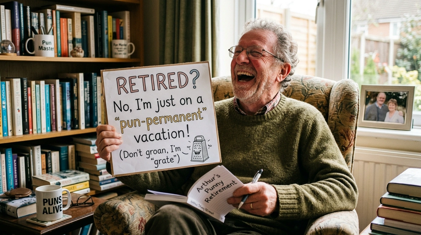 Funny Retired Puns