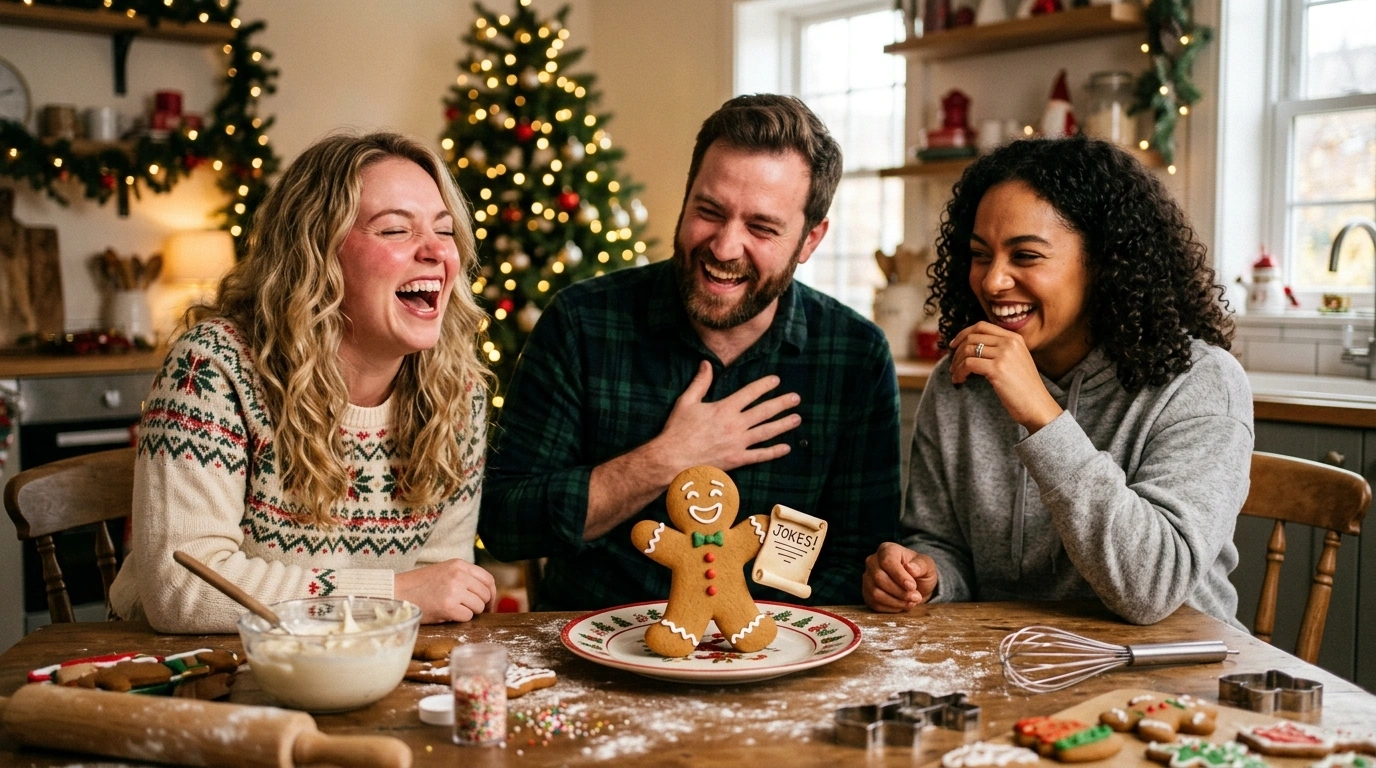 Gingerbread Man Dad Jokes
