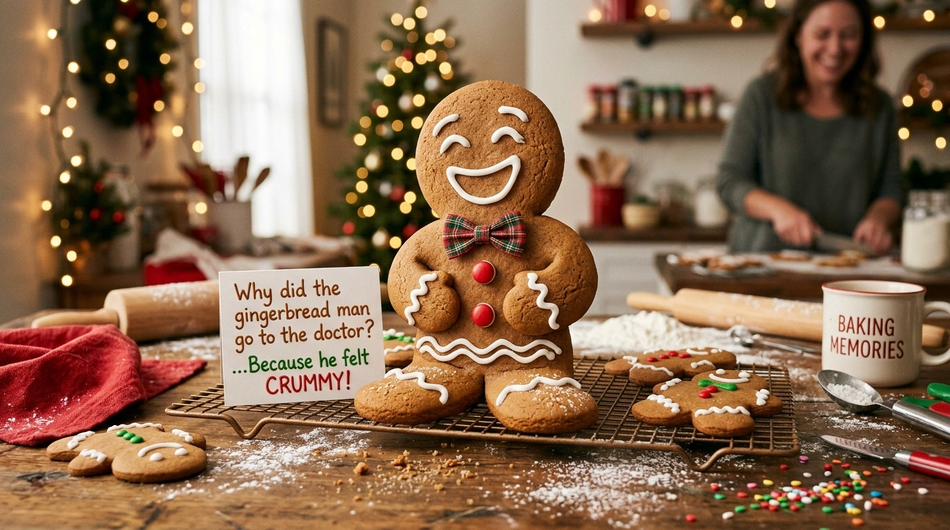 Gingerbread Man Jokes One Liners