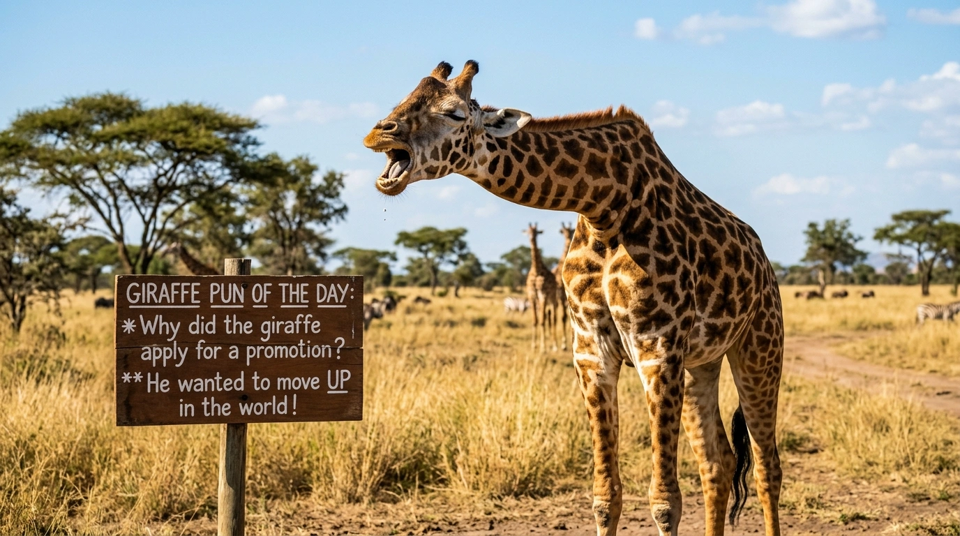 Giraffe Puns One Liners