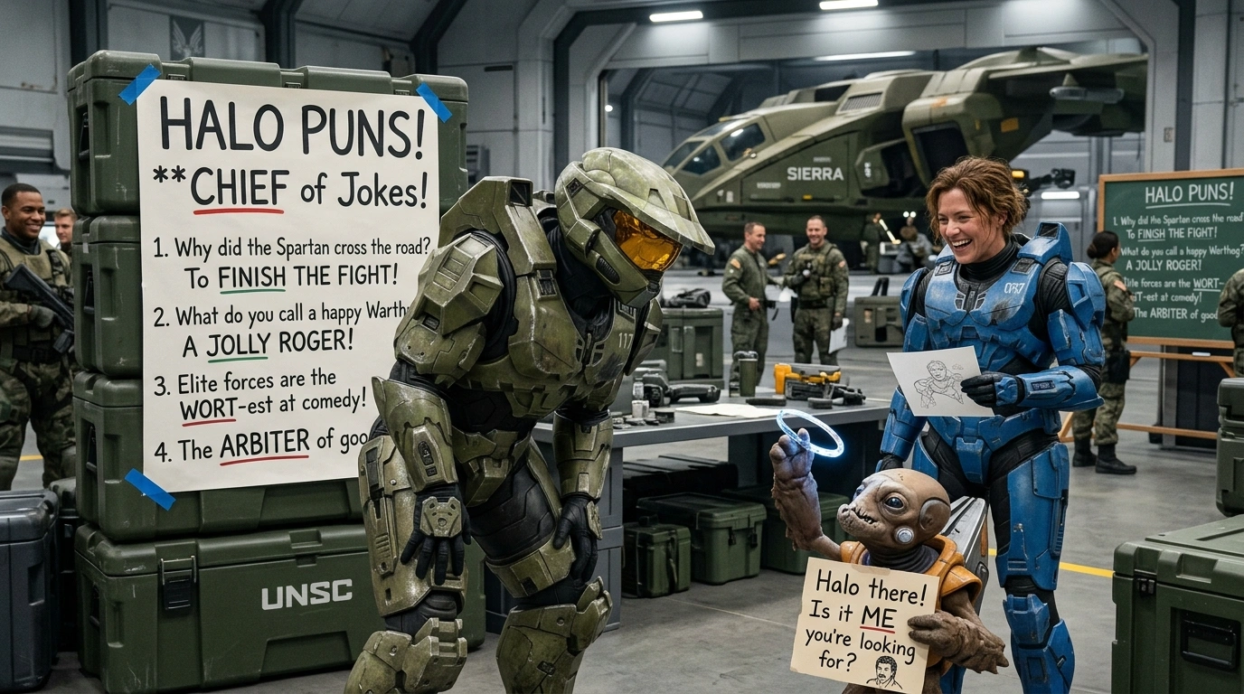 Halo Puns One Liners