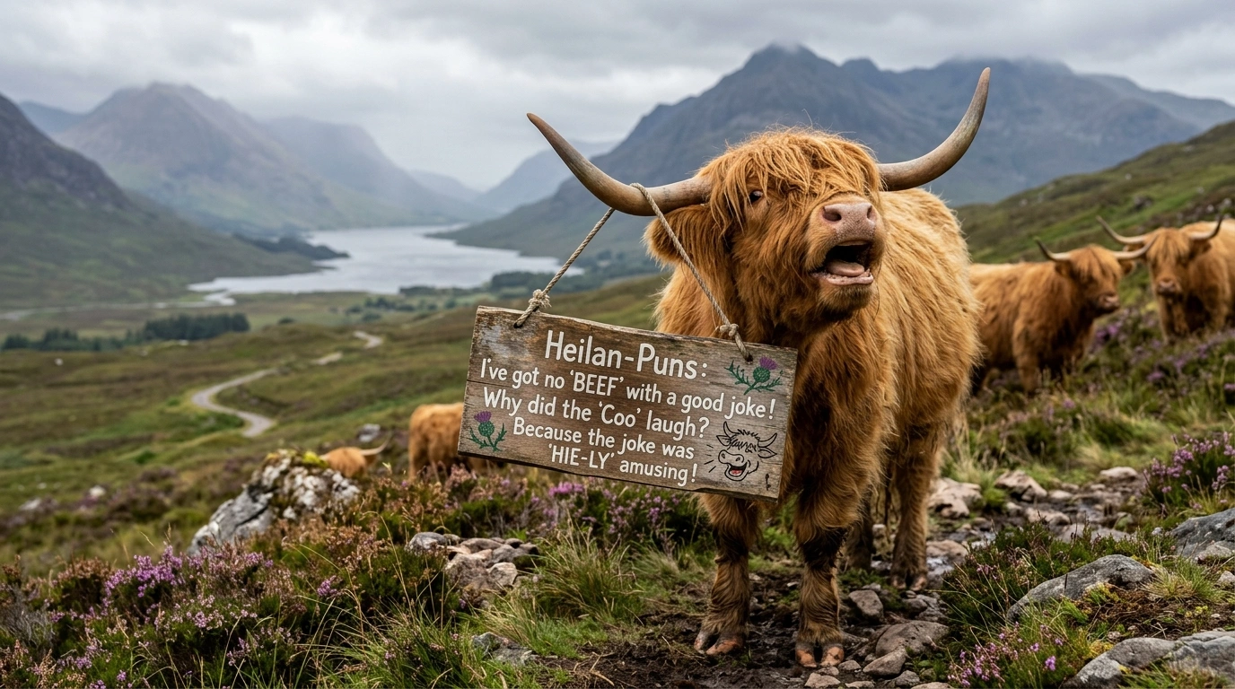 Highland Puns Captions