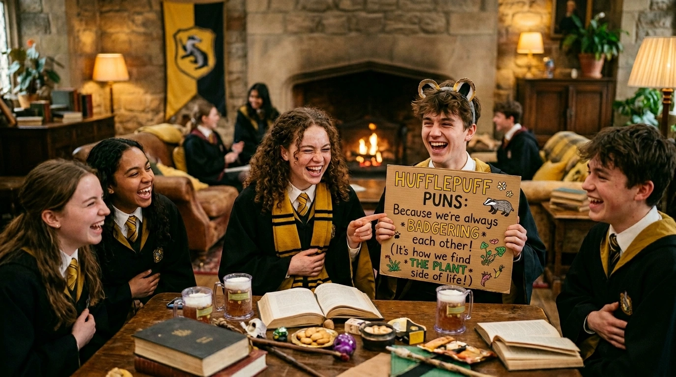 Hufflepuff Puns One Liners
