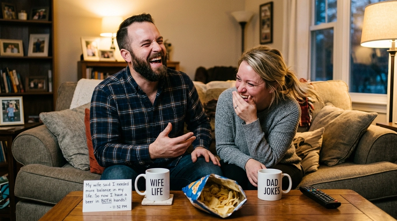 Husband Wife Jokes One Liners