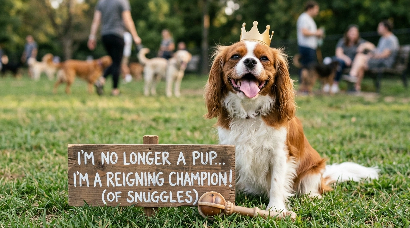 King Charles Spaniel Puns for Instagram