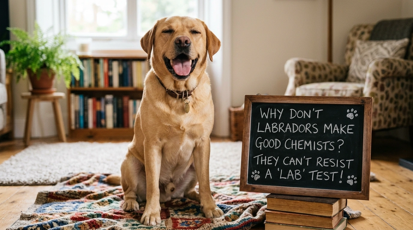 Labrador Puns Captions