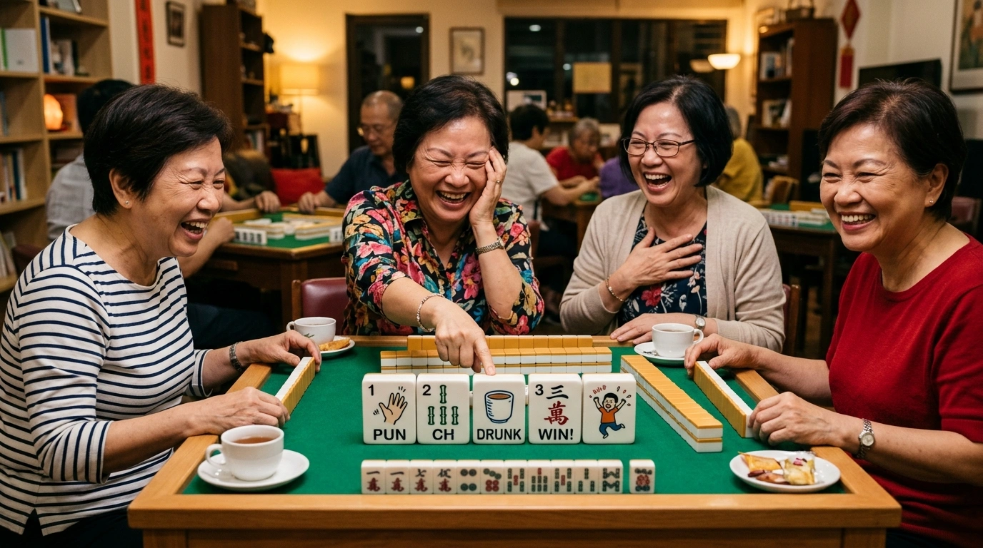 Mahjong Puns One Liners