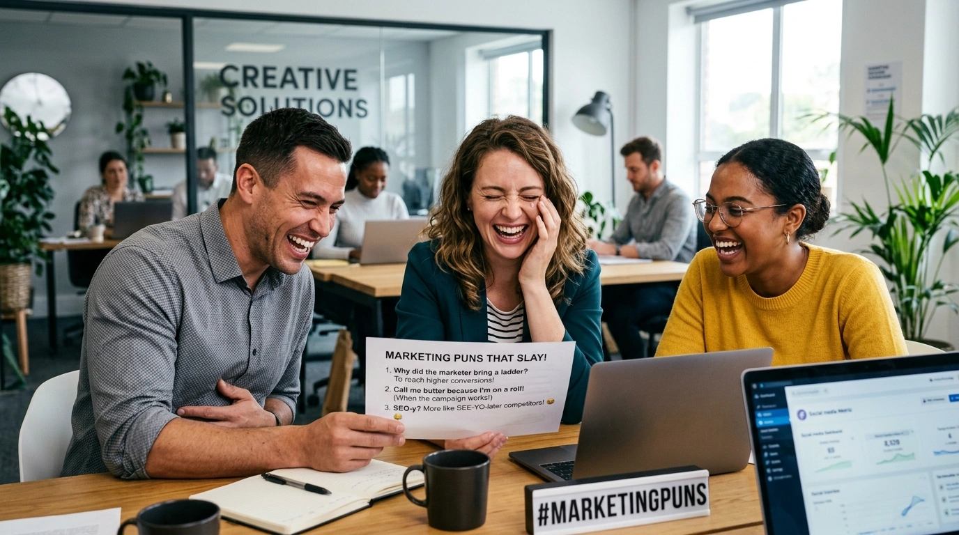 Marketing Puns One Liners