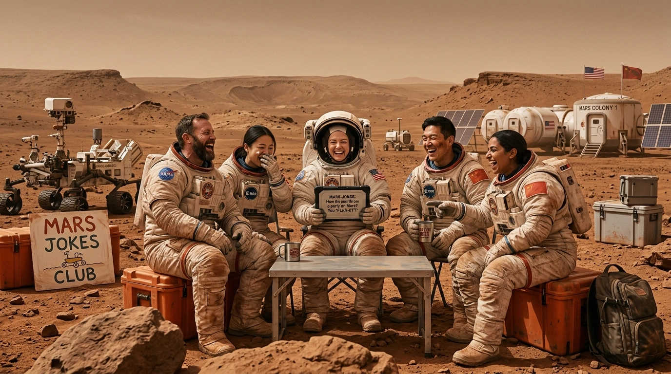 Mars Jokes One Liners