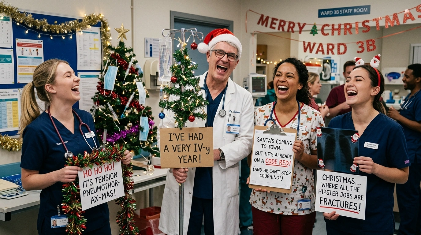 Medical Christmas Puns One-Liners