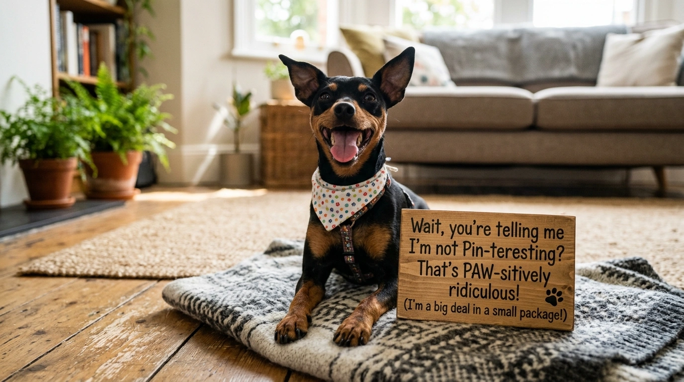 Mini Pinscher Puns Captions