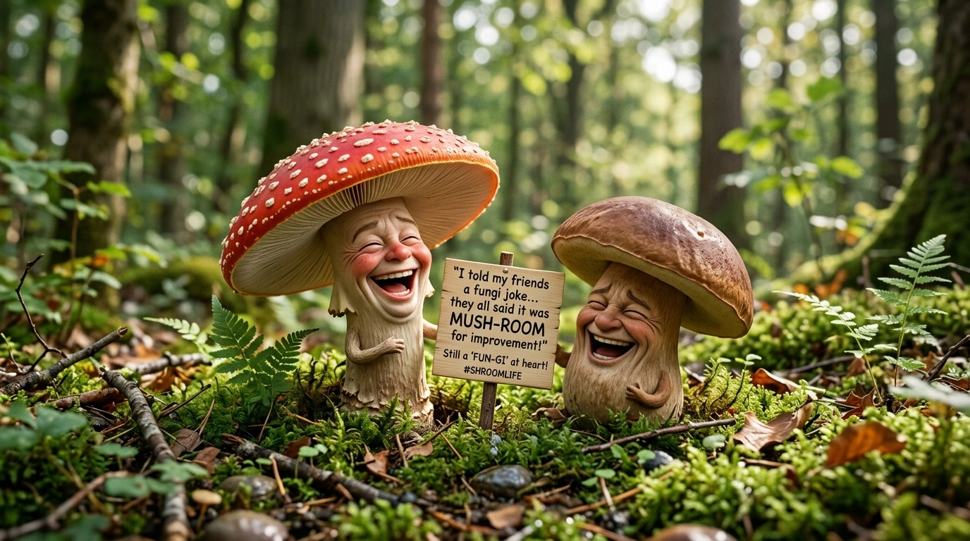 Mushroom Puns One Liners
