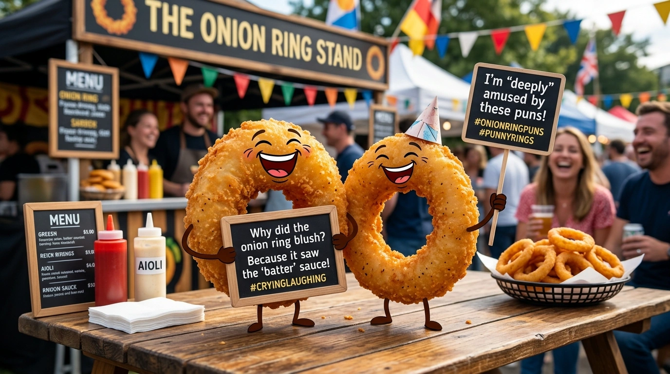 Onion ring puns one liners