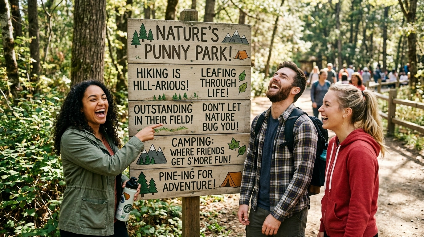 Outdoor Puns Dirty