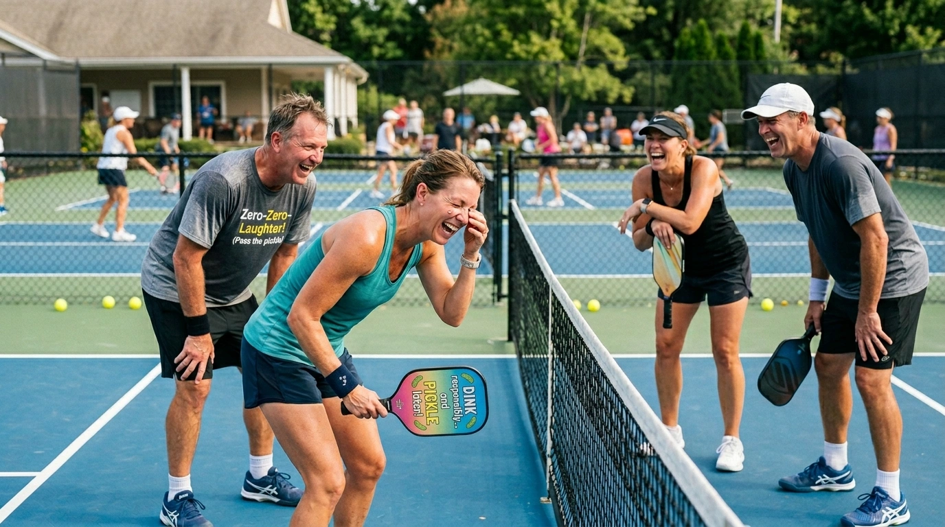 Pickleball Puns One Liners
