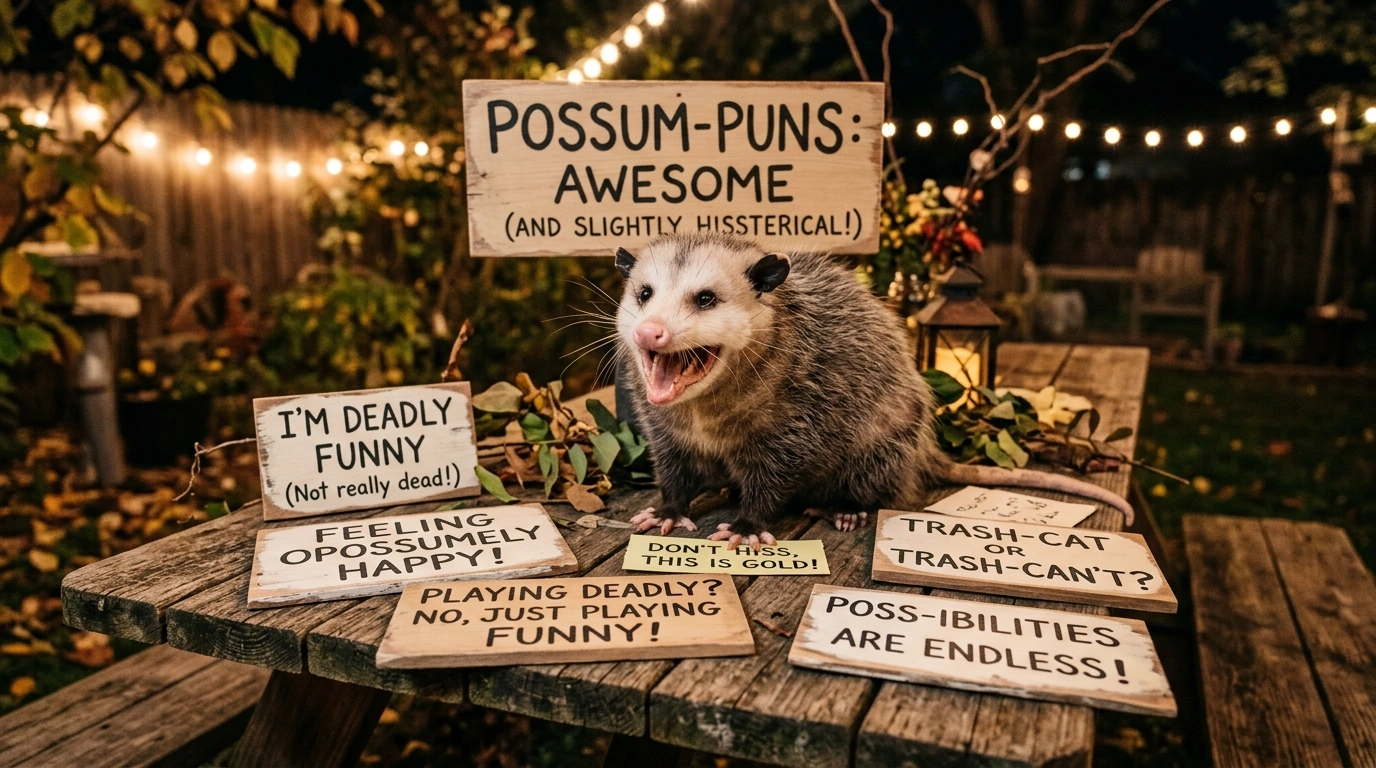 Possum Puns One Liners
