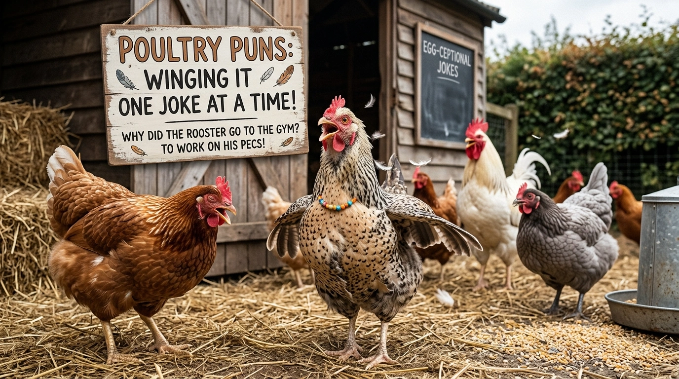 Poultry Puns Captions
