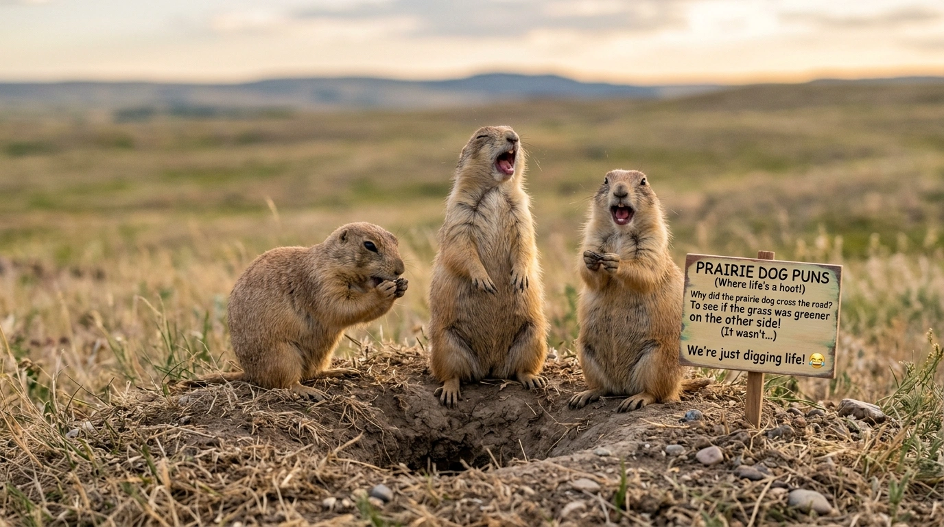 Prairie Dog Puns One Liners