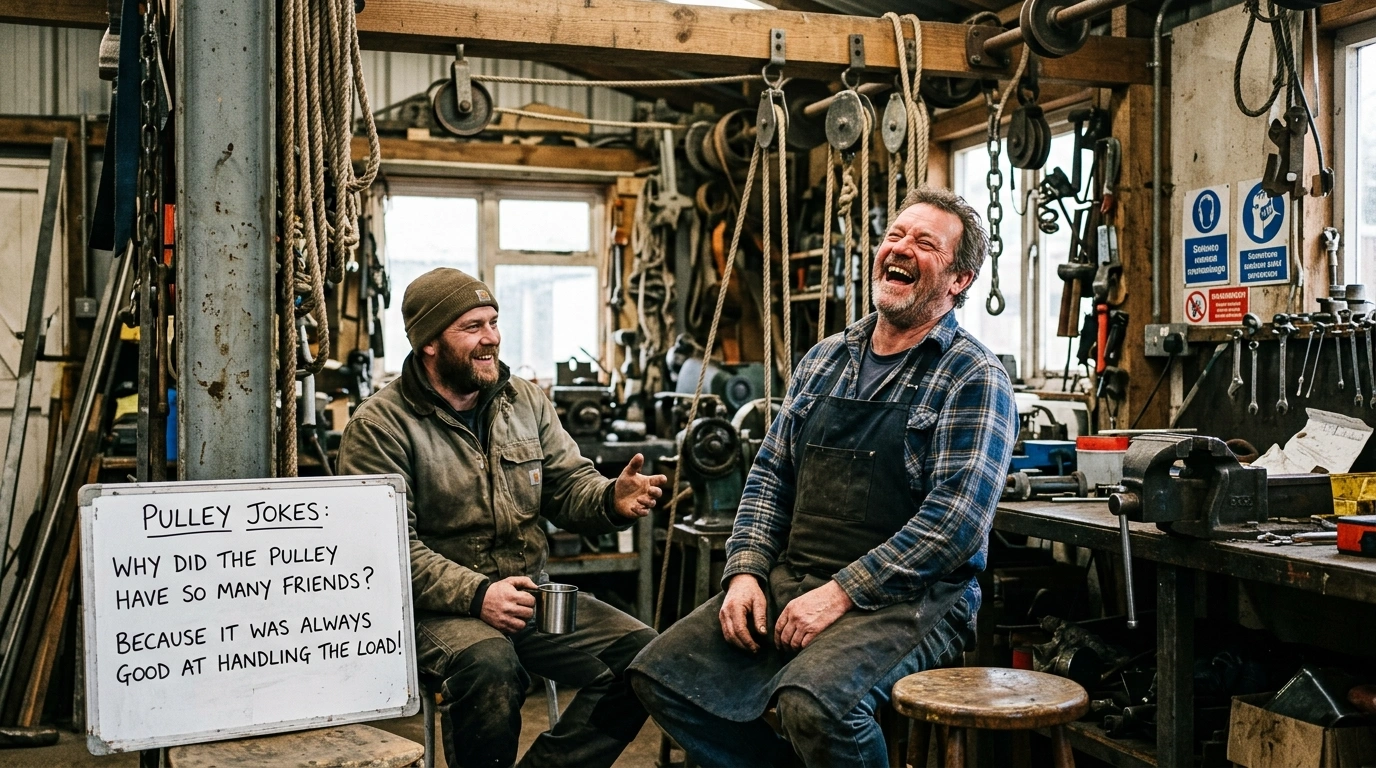 Pulley Jokes for Kids