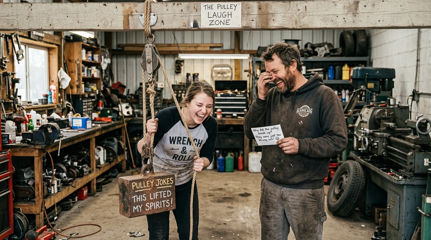 Pulley Jokes One Liners