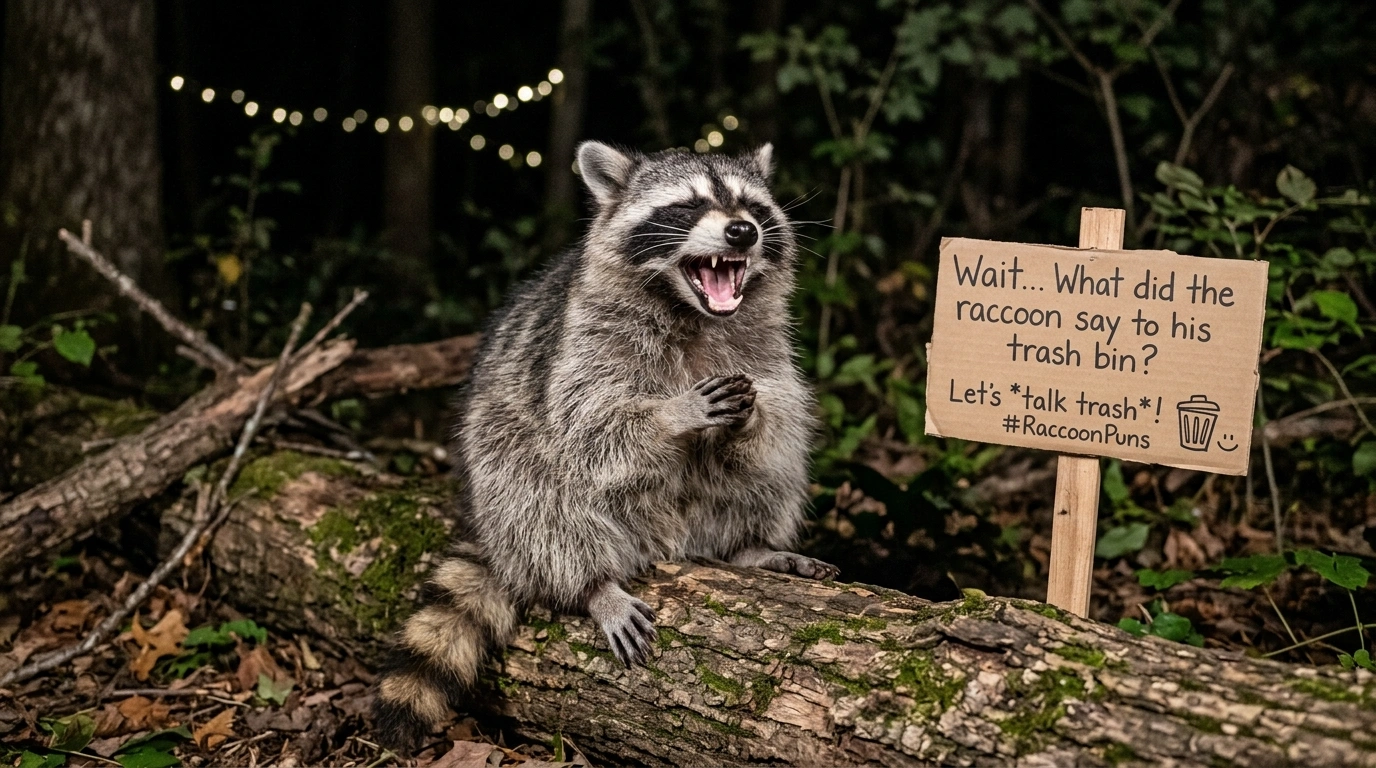 Raccoon Puns One Liners