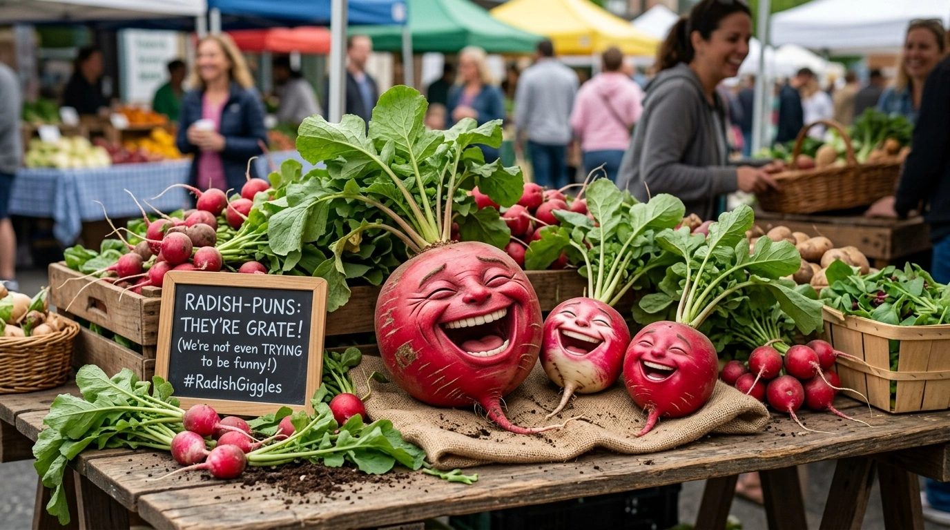 Radish Puns One Liners