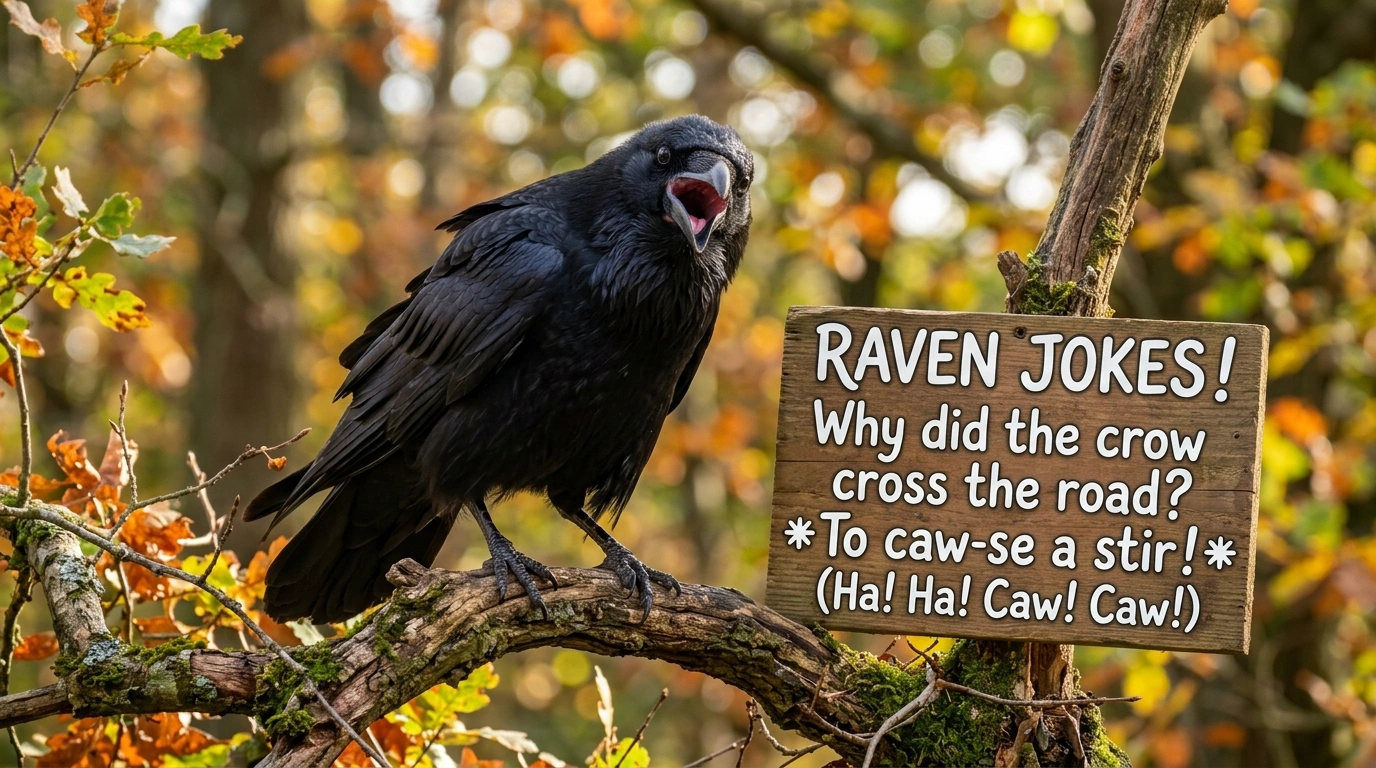 Raven Jokes One-Liners