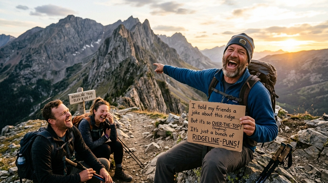 Ridgeline Puns One Liners