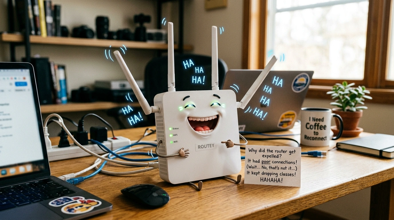 Router Puns Funny