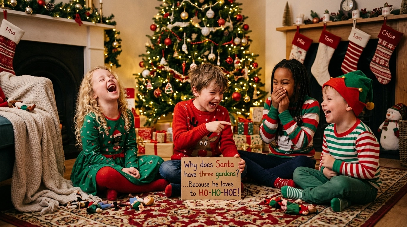 Short Christmas Kids Puns