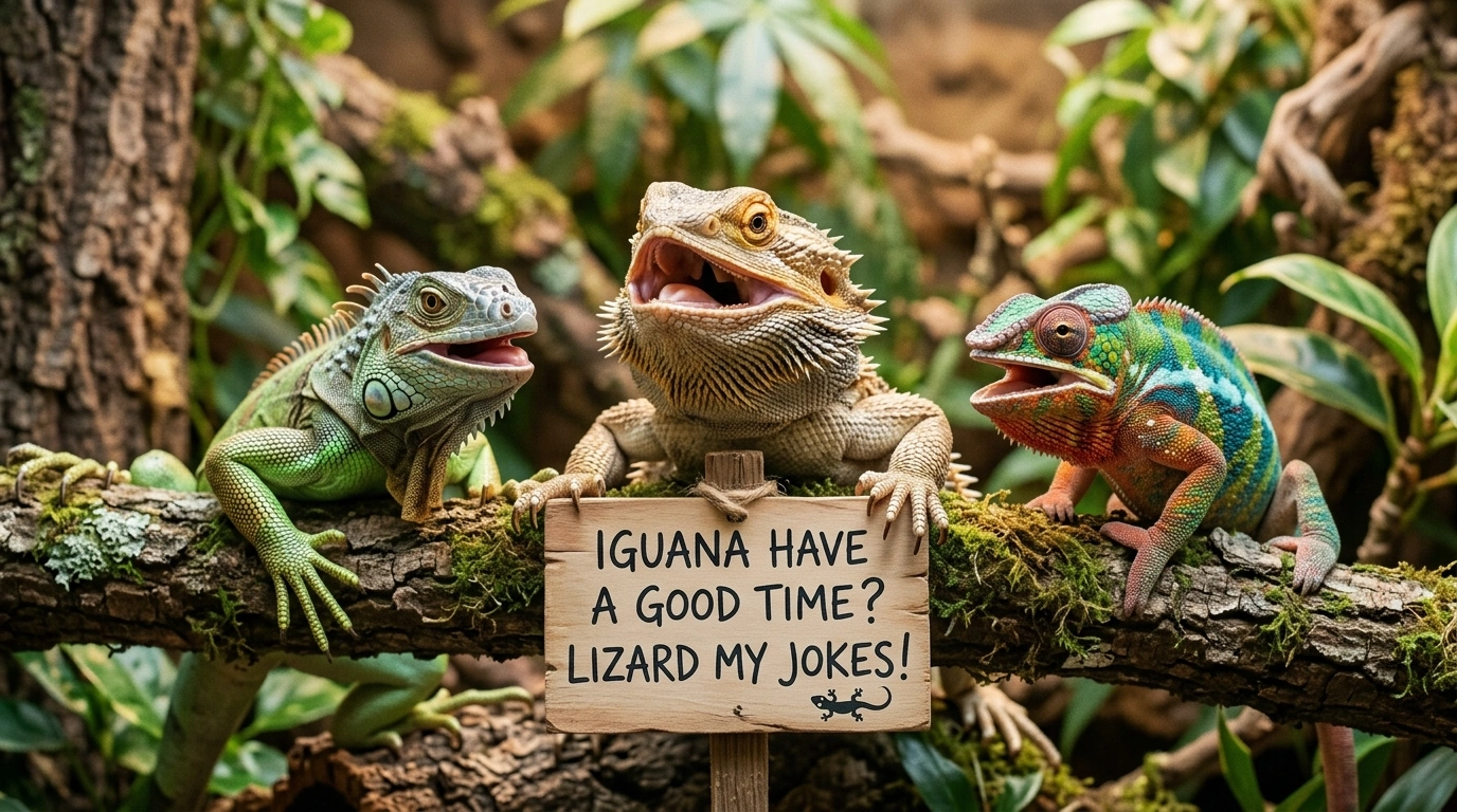 Short Funny Lizard Quotes