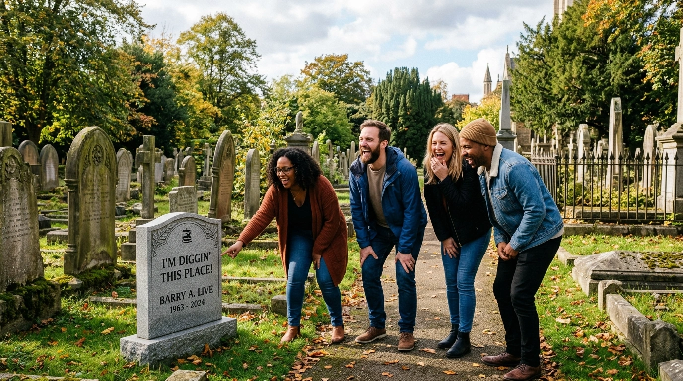 Short Cemetery Puns