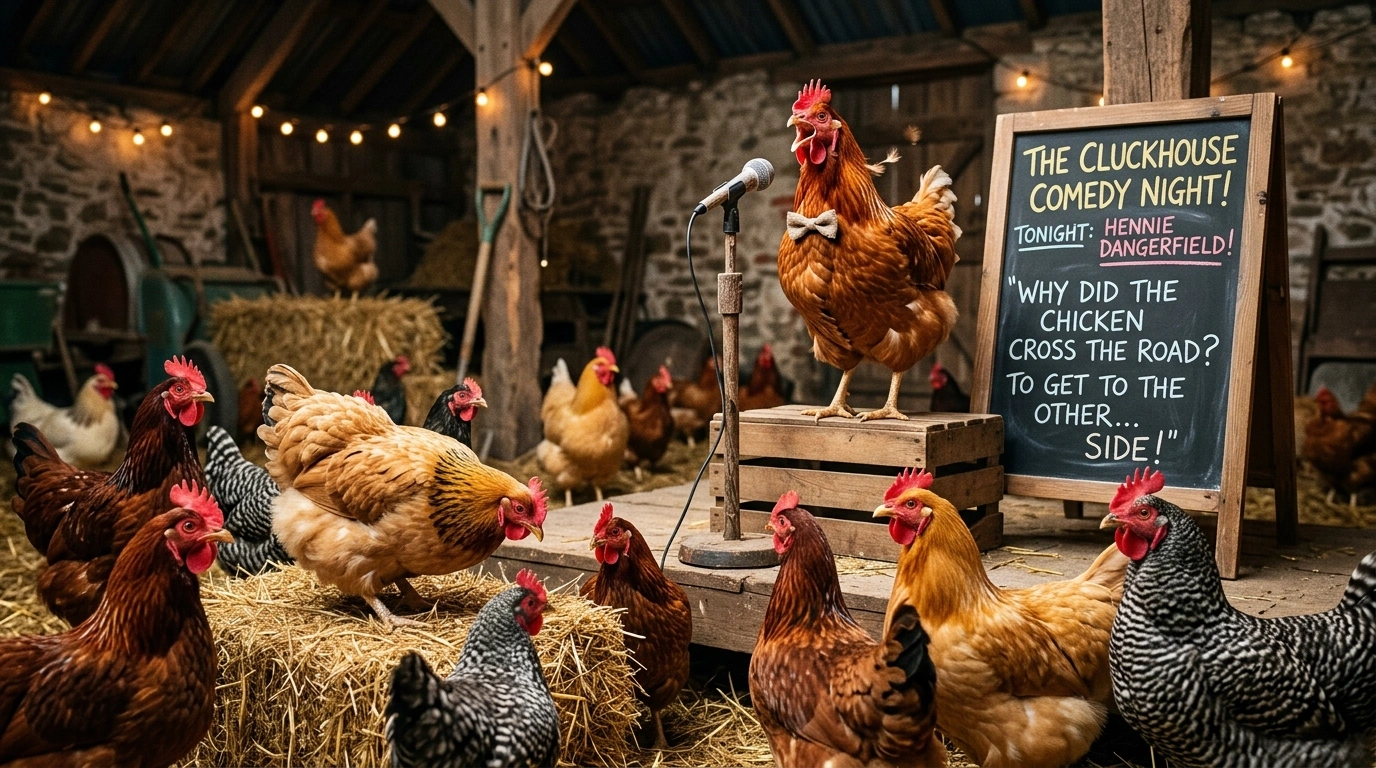 Short Chicken Puns