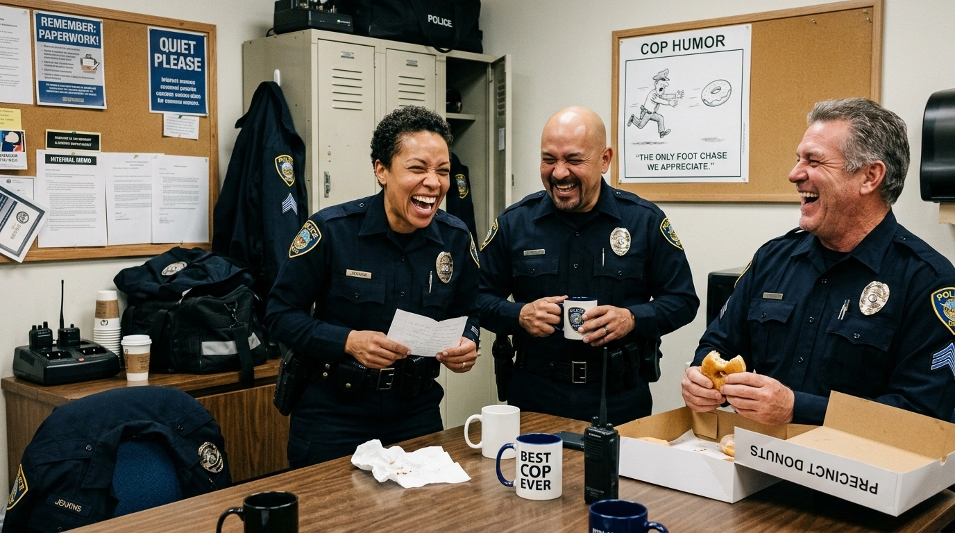 Short Cop Jokes Dark