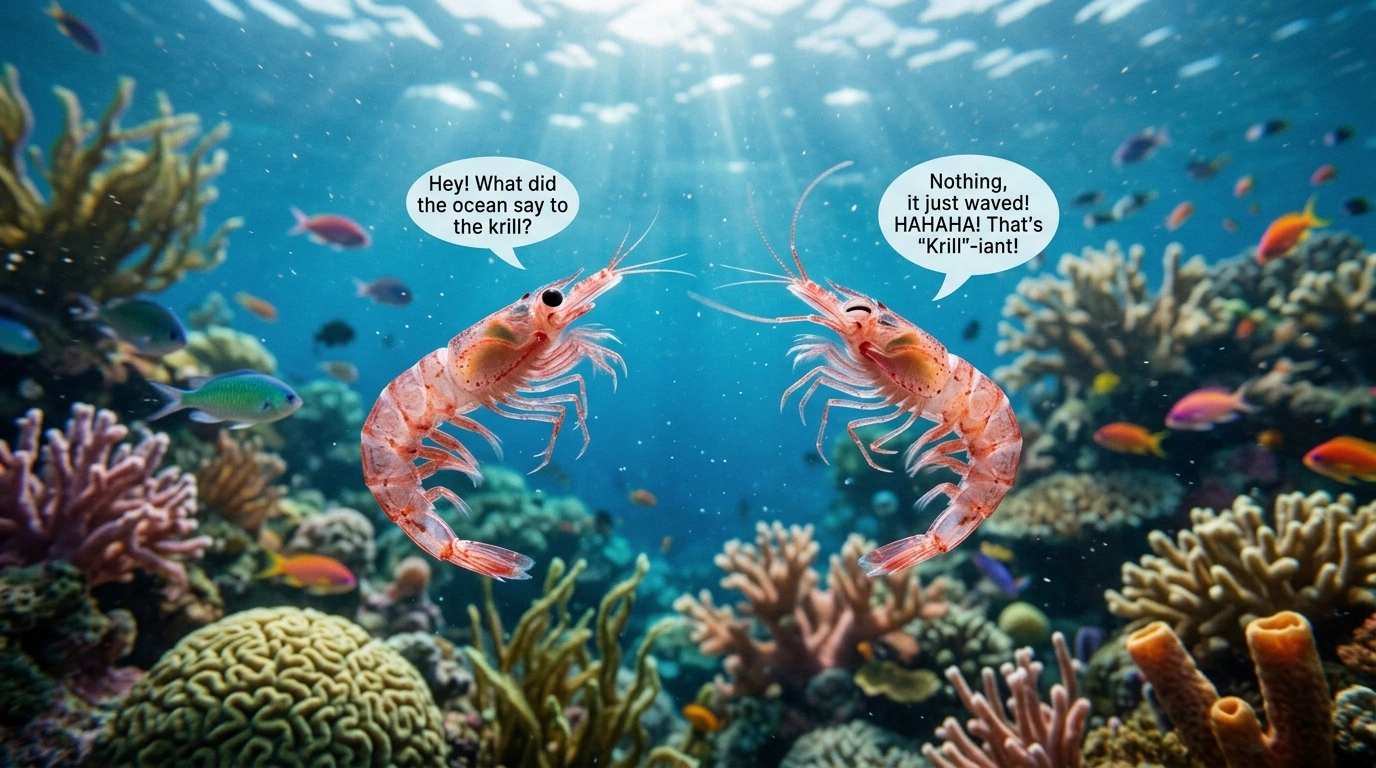 Short Krill Puns