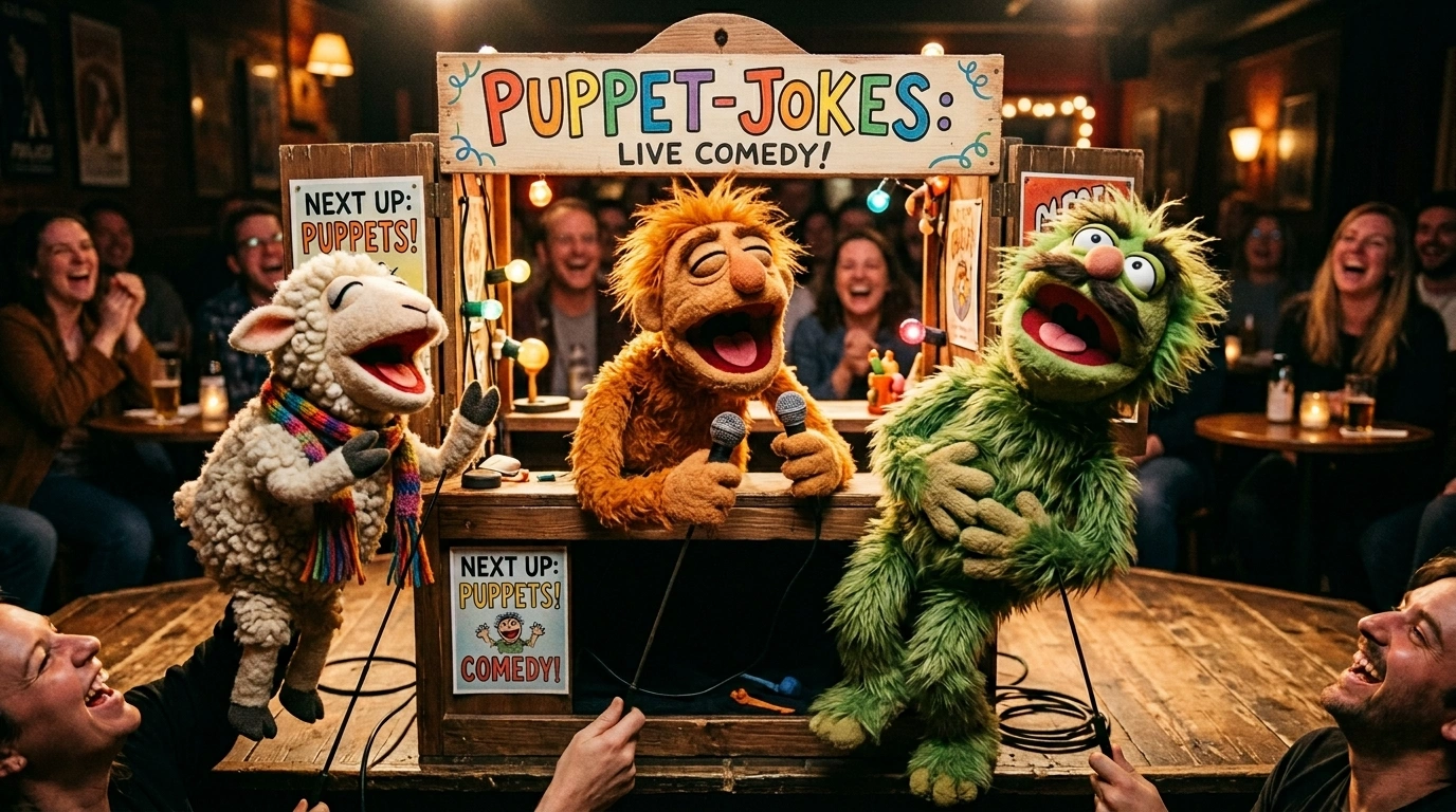 Short Puppet Jokes for Kids