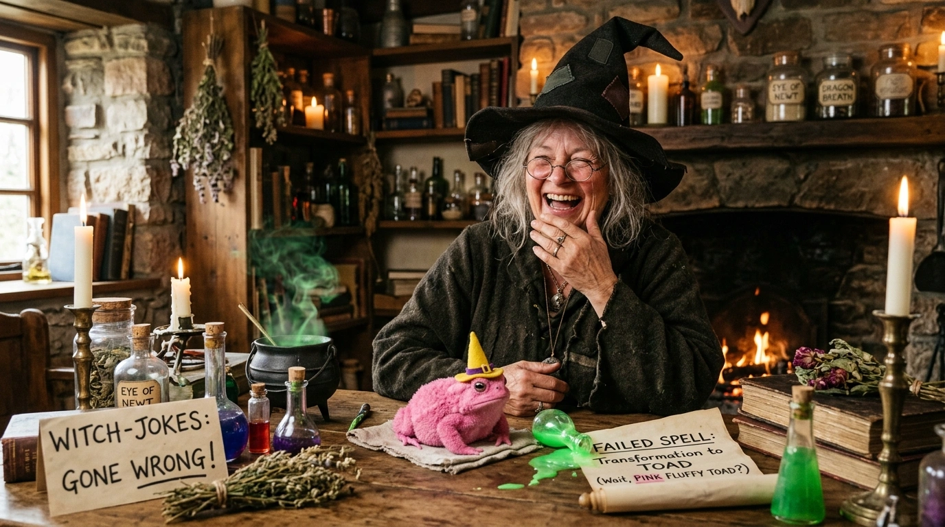 Short Witch Jokes for Adults