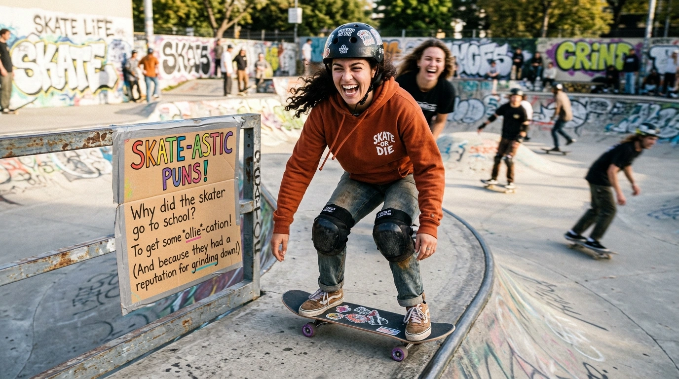 Skating Puns One Liners