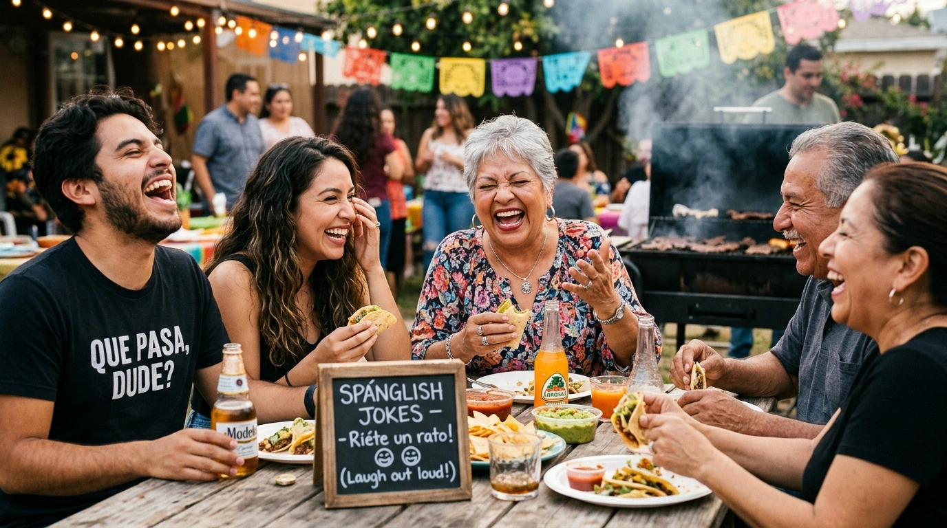 Spanglish Jokes One Liners