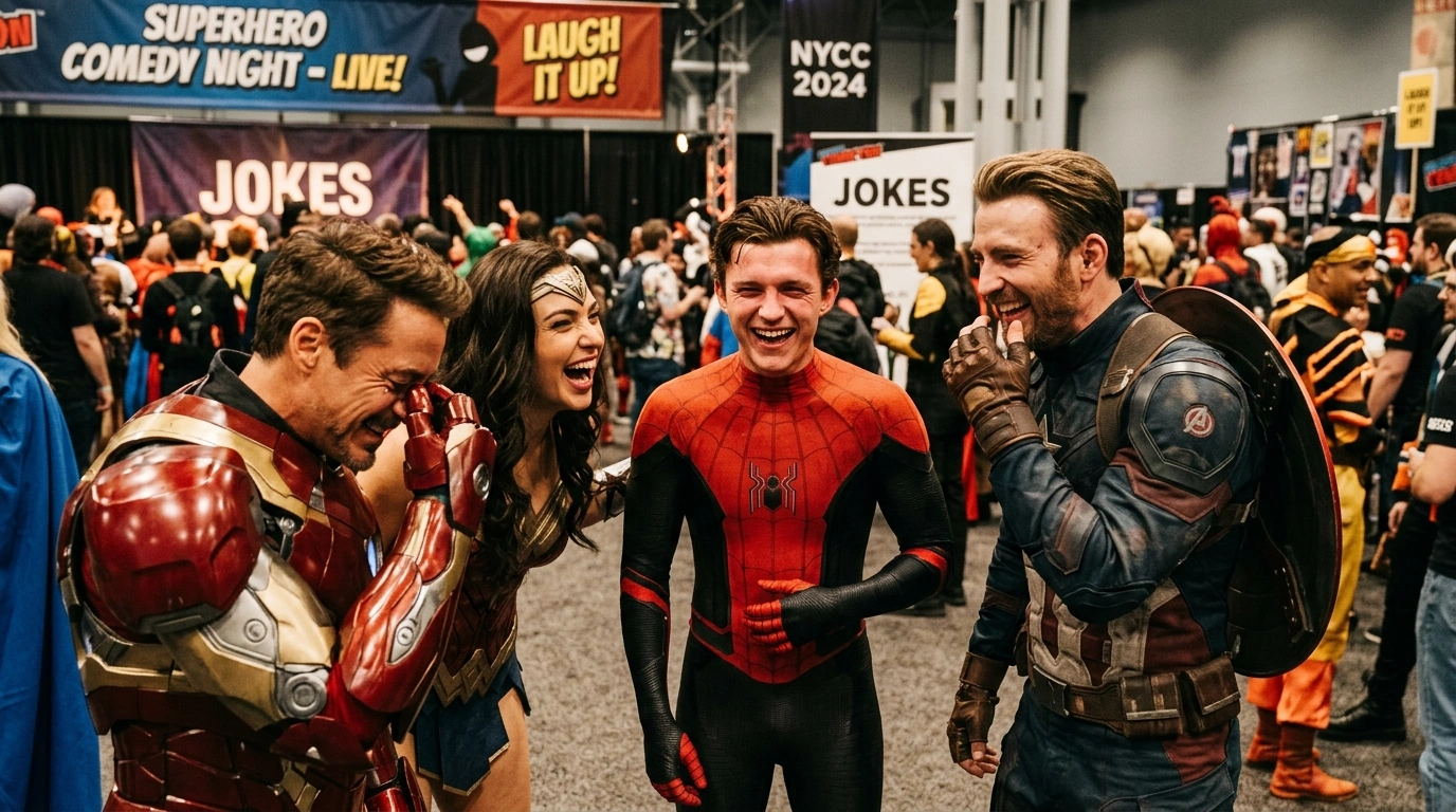 Superhero Jokes for Adults
