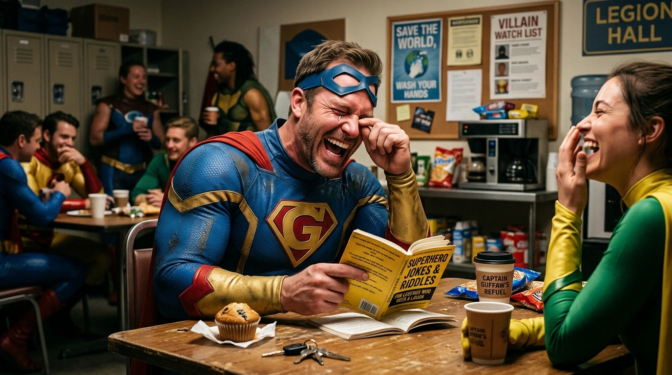 Superhero Jokes for Kids One Liners