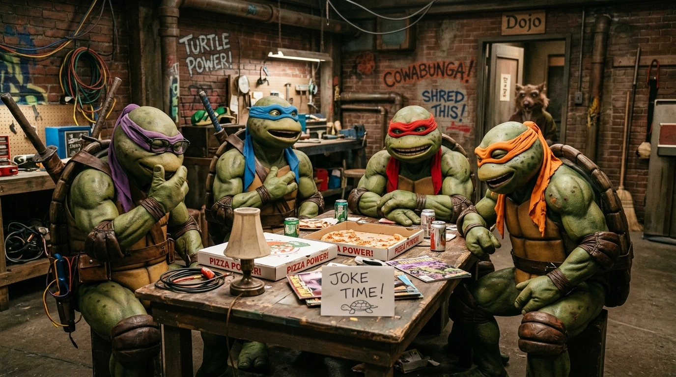 TMNT One-Liner Puns